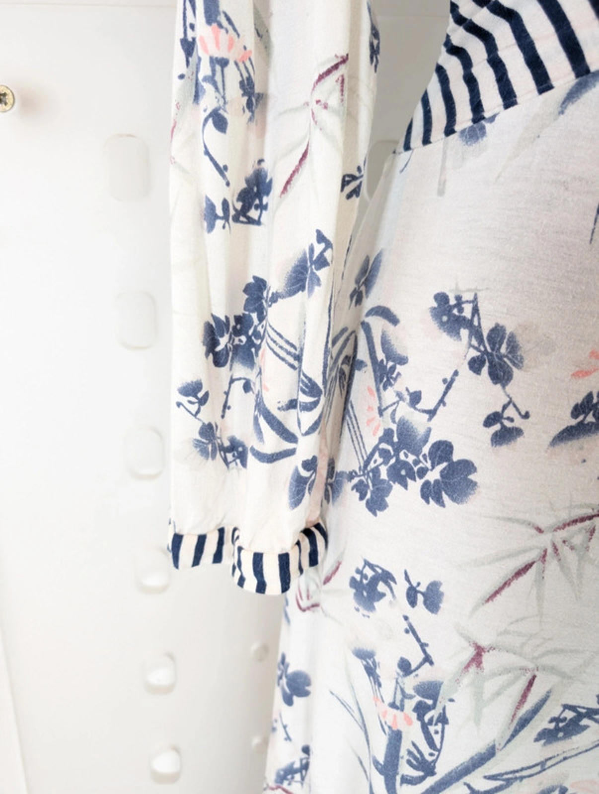 Kenzo bamboo print stretch viscose dress – size L (priced for condition)