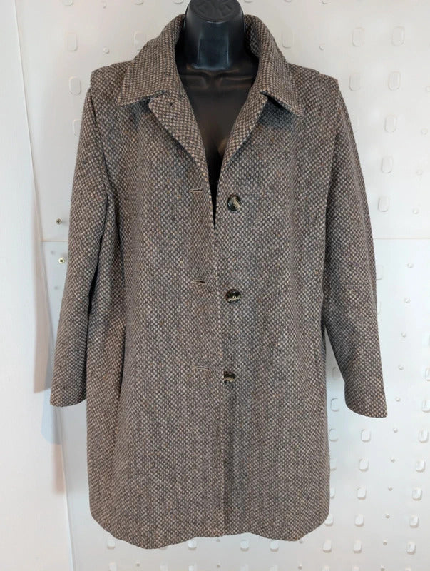 Vintage 1960s 70s Arlette Made in USA Textured Jacket
