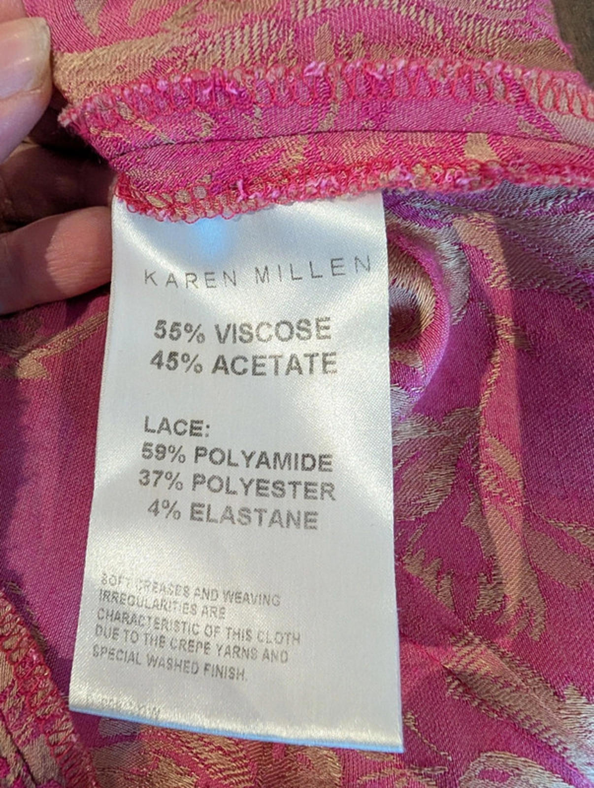Karen Millen Early / Archive Floral Midi Dress – Size 0