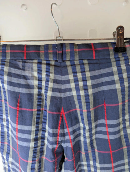 Vintage Burberrys kids check trousers – made in England – age 8/9