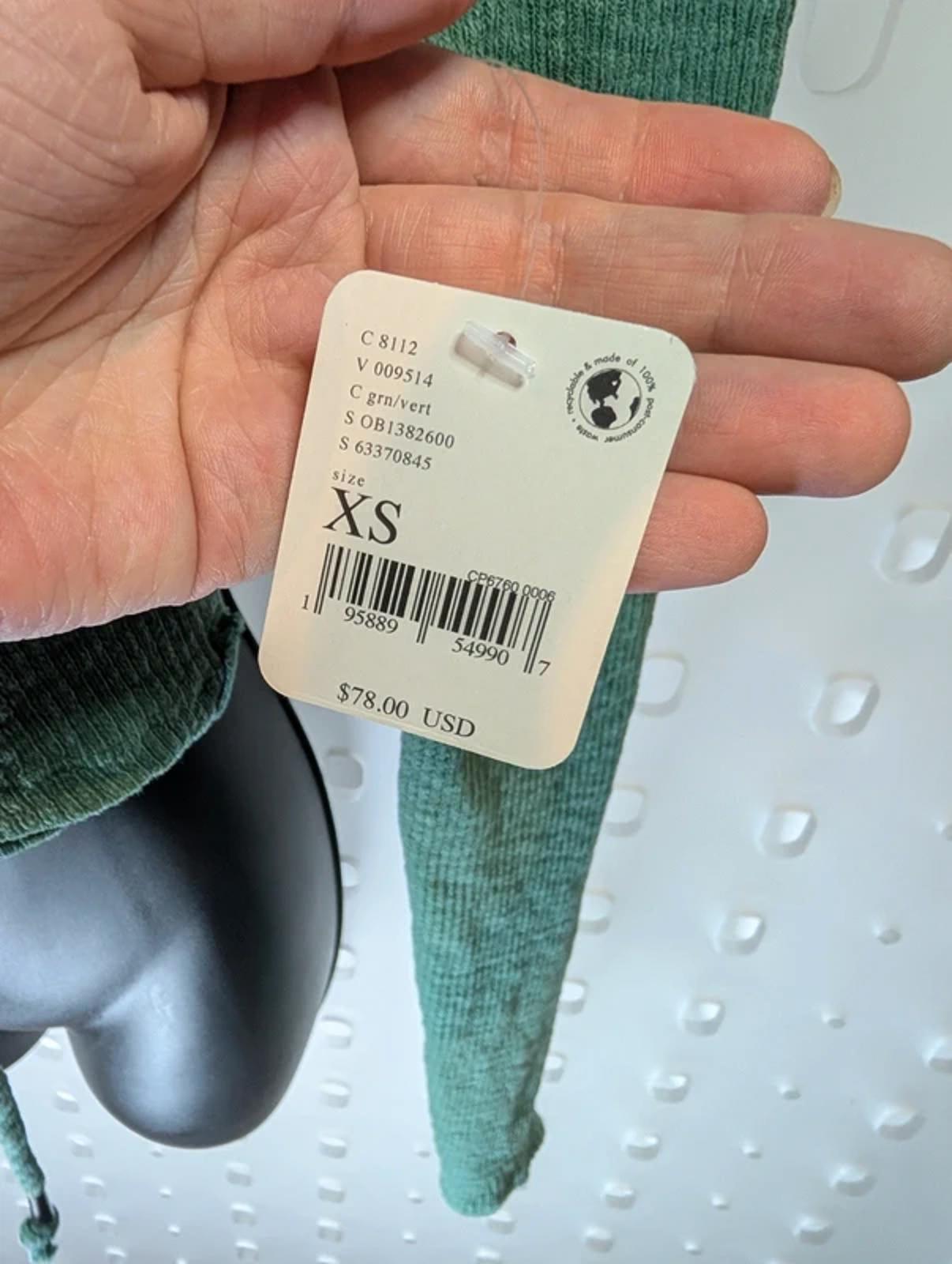 Free People Lace Up Cropped Jumper XS NWT