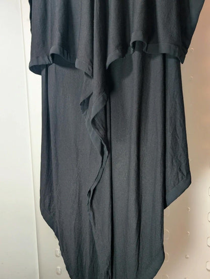 Lillian J Morton “Northern Threads” Draped Jersey Top – One Size