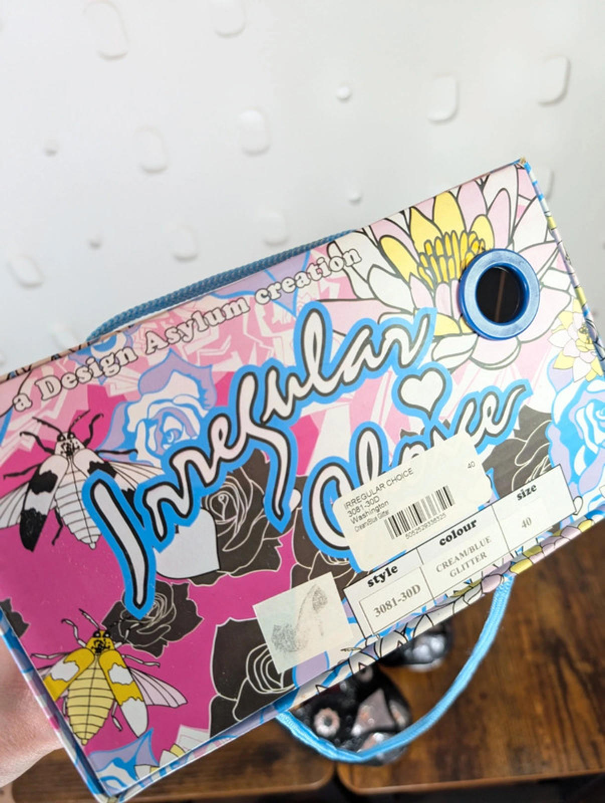 Irregular Choice silver owl face heels | EU 40 | UK7 Sequin detail