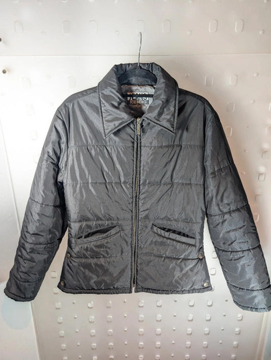 Iceberg Jeans Quilted Jacket with Silver Lining – Size 44