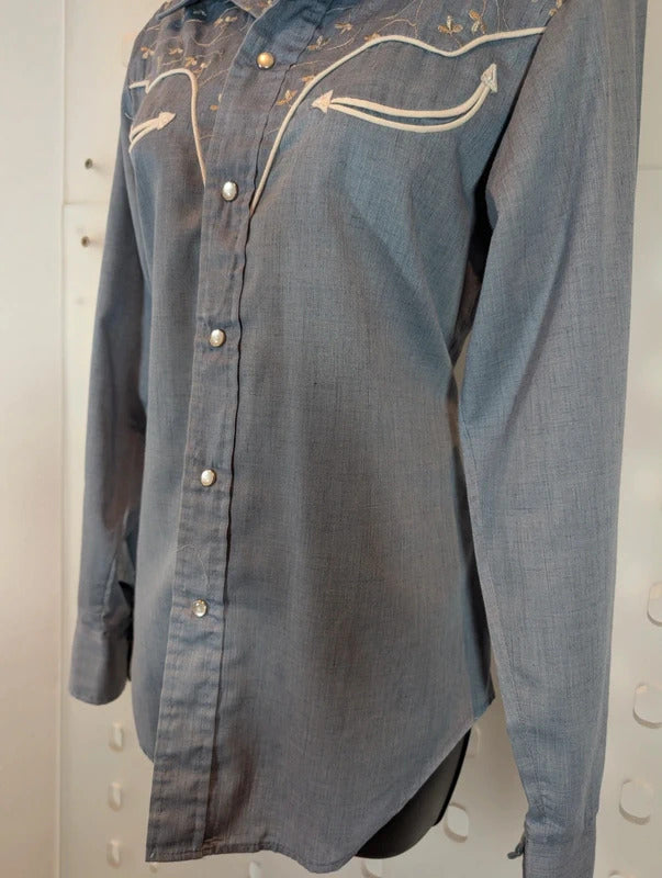 Vintage Westernwear California by Frankenstein Design Western Shirt S