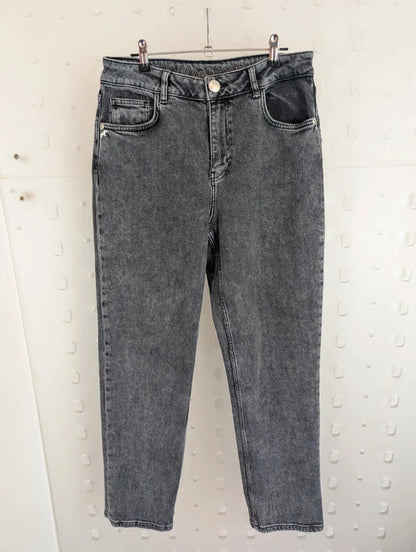 Mos Mosh Stella Spot Washed Grey Jeans Size 29