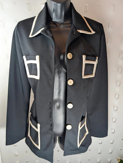 Vintage Morgan de Toi stretch jacket – 90s/early 00s – FR Made.