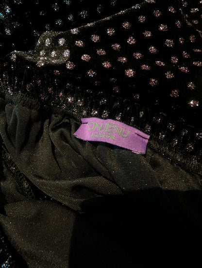 Onjenu velvet jumpsuit – UK 12