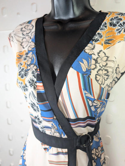 Vintage Morgan de Toi wrap dress XS