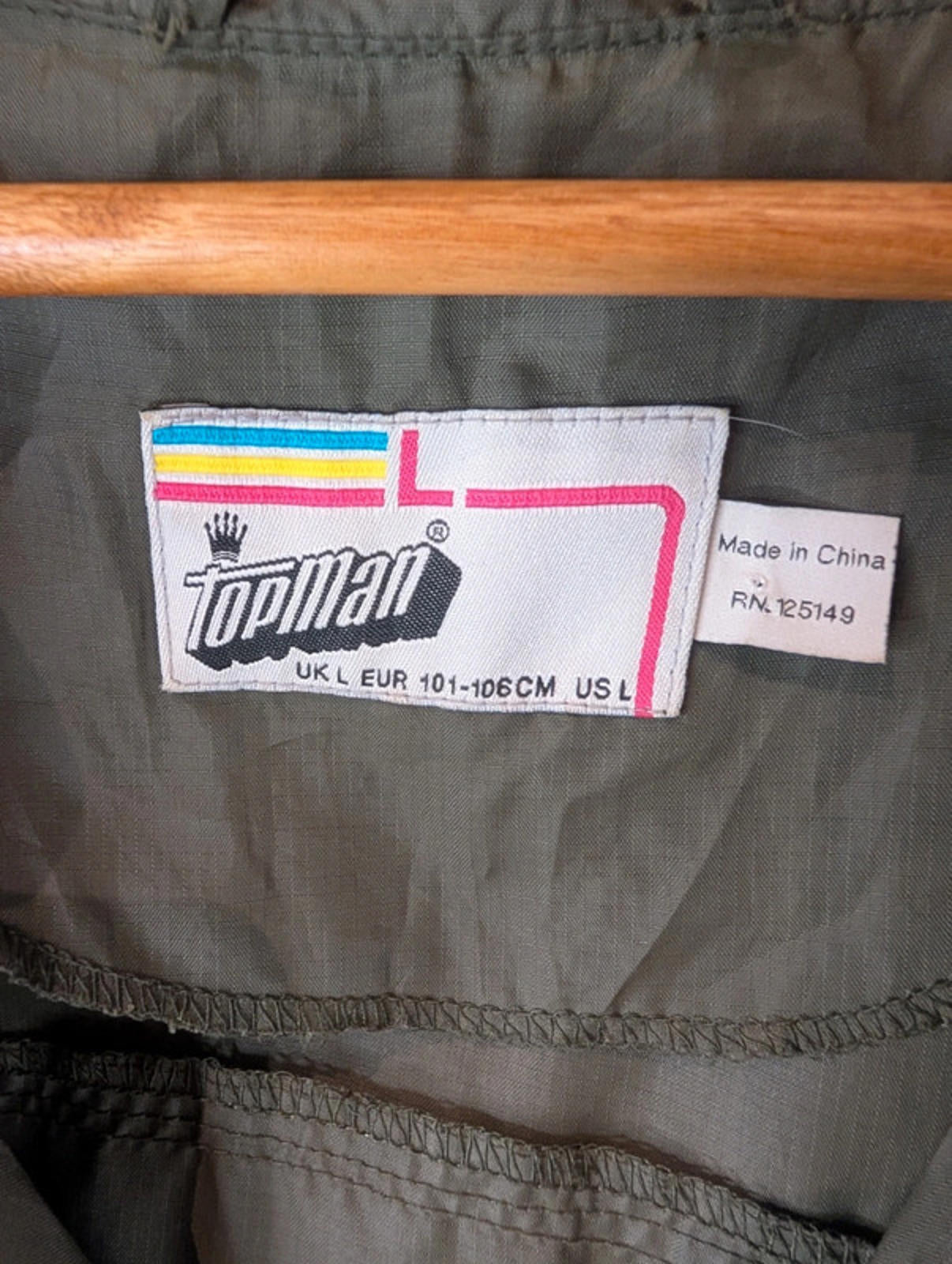 Vintage 90s Topman windbreaker – size L