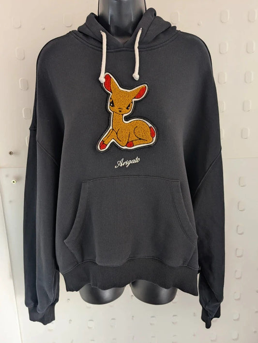 Axel Arigato Juniper Deer Appliqué Hoodie Small Sales Sample