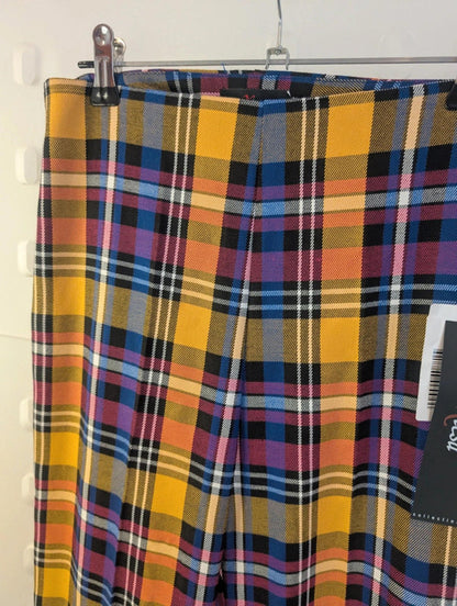 Extesa Italian check trousers UK 8