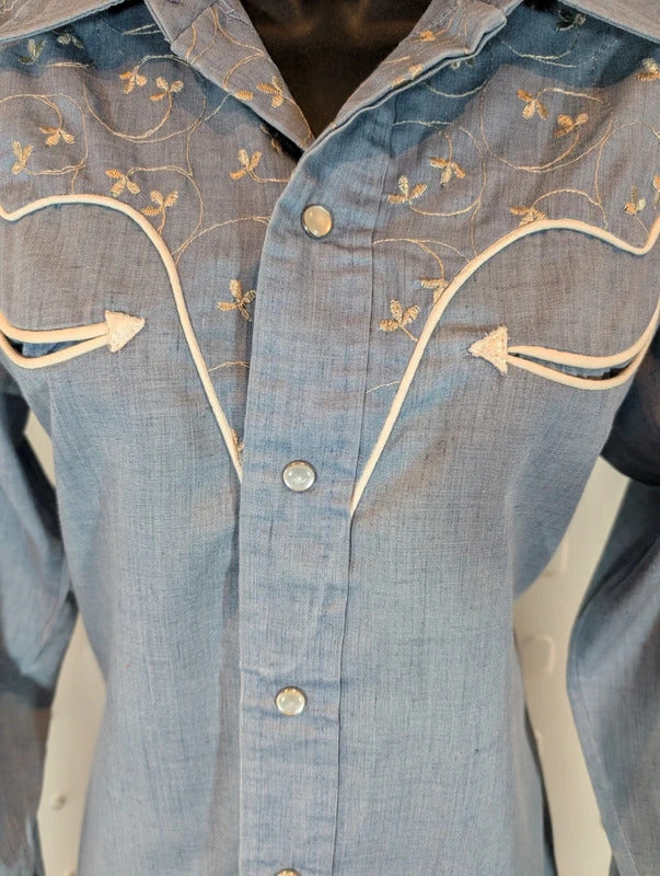Vintage Westernwear California by Frankenstein Design Western Shirt S