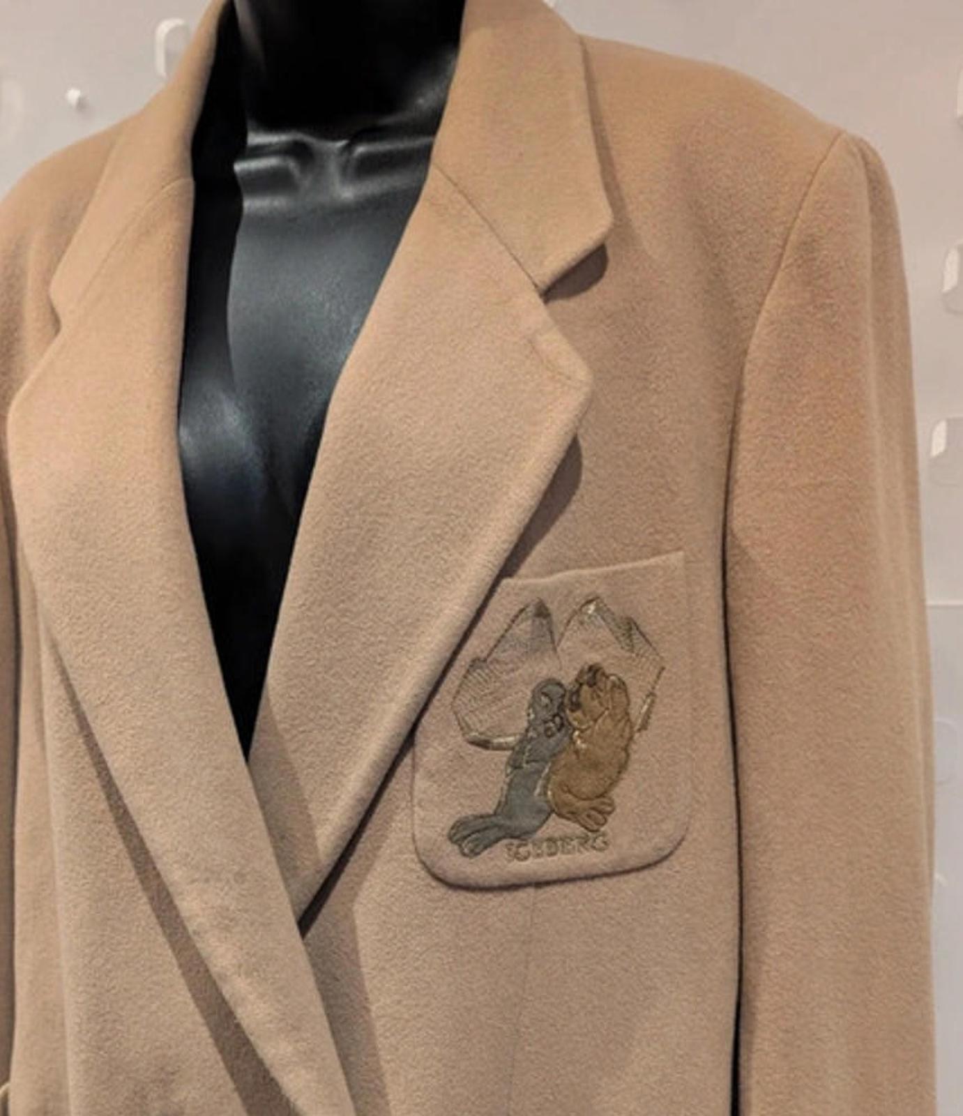 Rare Vintage Iceberg Double-Breasted Wool Blend Blazer – Made in Italy M