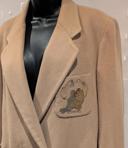 Rare Vintage Iceberg Double-Breasted Wool Blend Blazer – Made in Italy M