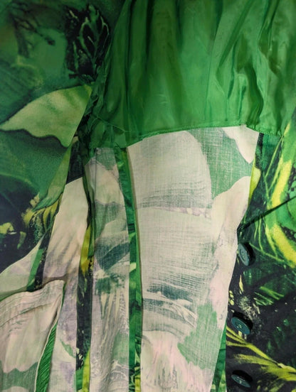 Escada Margaretha Ley tropical short-sleeve jacket – EU 42 (UK 10–12)