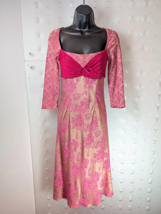 Karen Millen Early / Archive Floral Midi Dress – Size 0