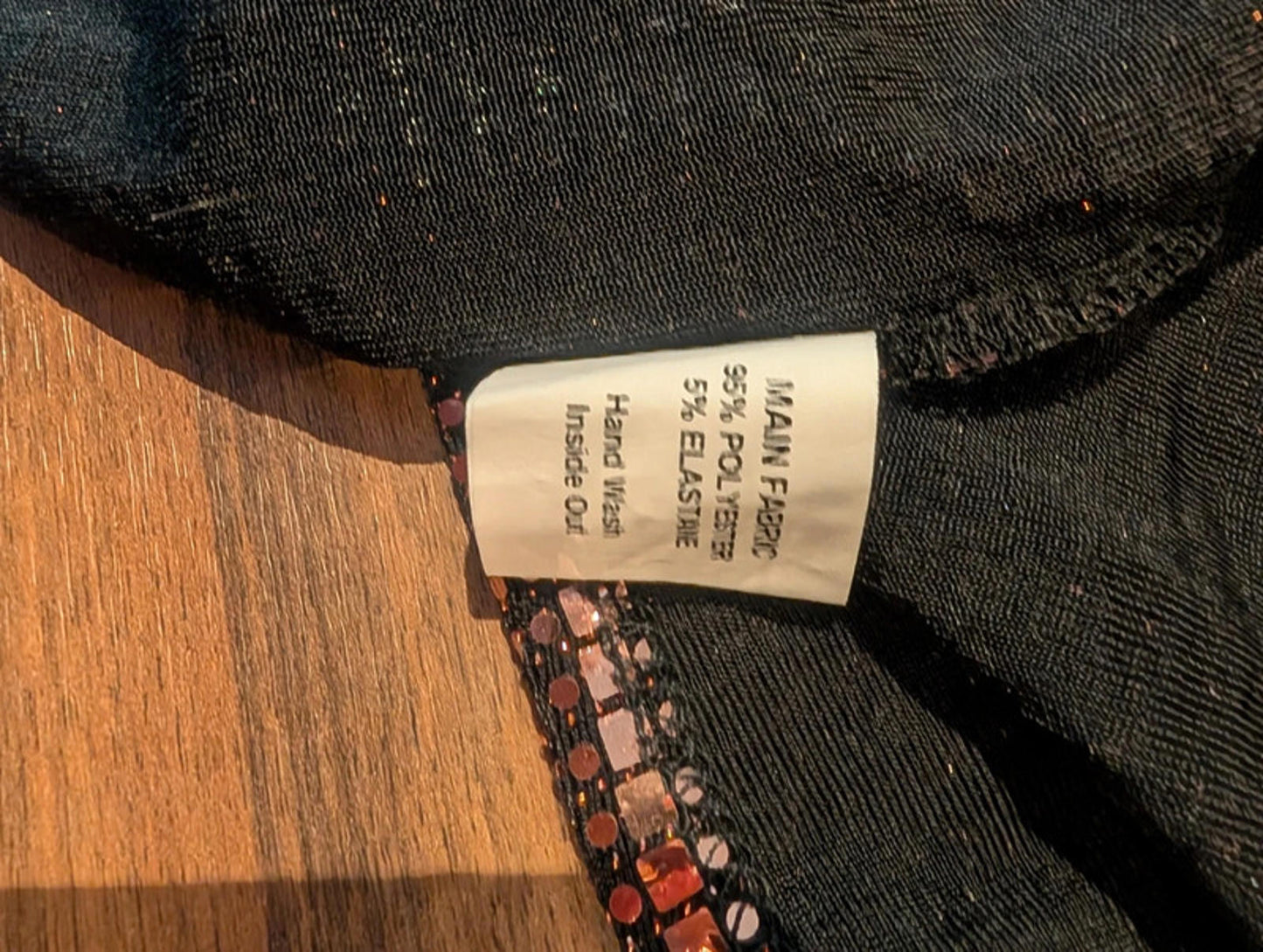 Vestry sequin wrap dress – UK 14