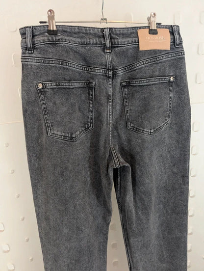 Mos Mosh Stella Spot Washed Grey Jeans Size 29