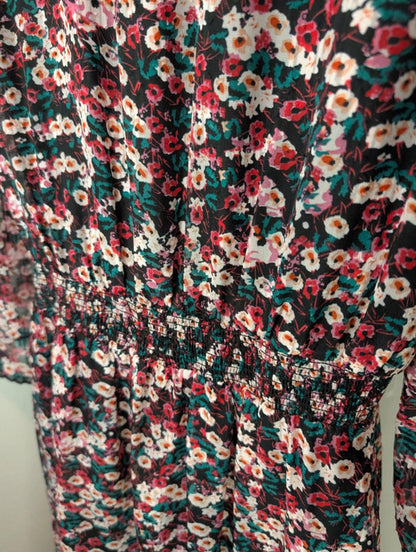 Suncoo Paris ‘Clotilde’ Midi Dress – Size T2 (UK 10)