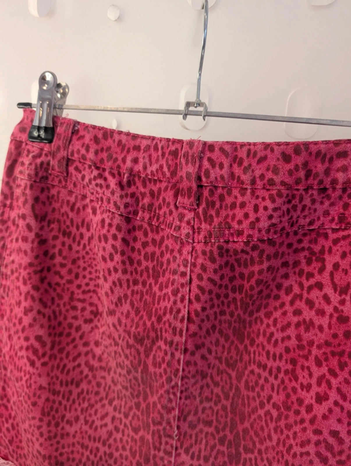 Roberto Cavalli Angels pink leopard skirt (age 10-12 / IT 40)
