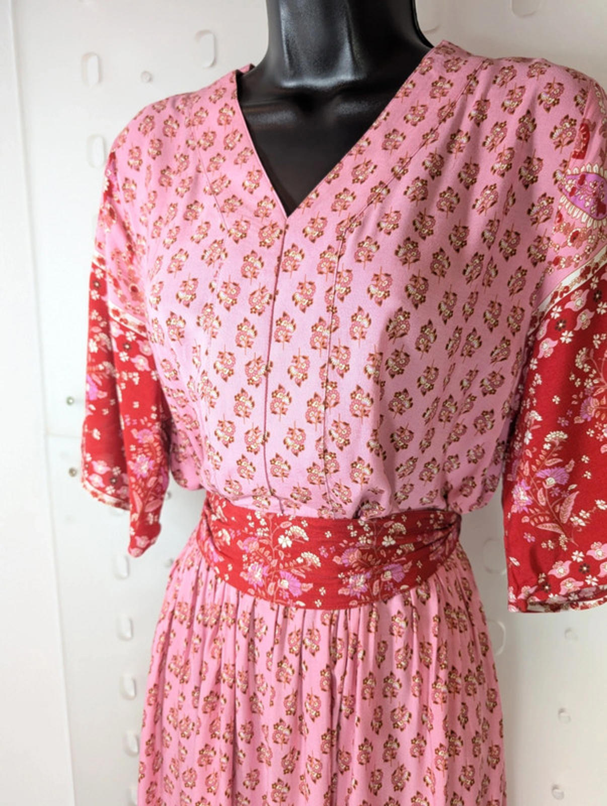 Lolly's Laundry Sumia Pink Dress Size L