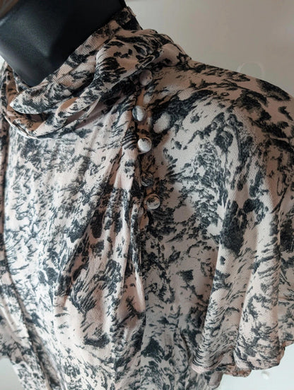 French Connection wrap-over blouse – UK 10