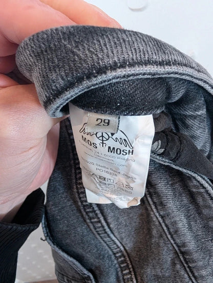 Mos Mosh Stella Spot Washed Grey Jeans Size 29