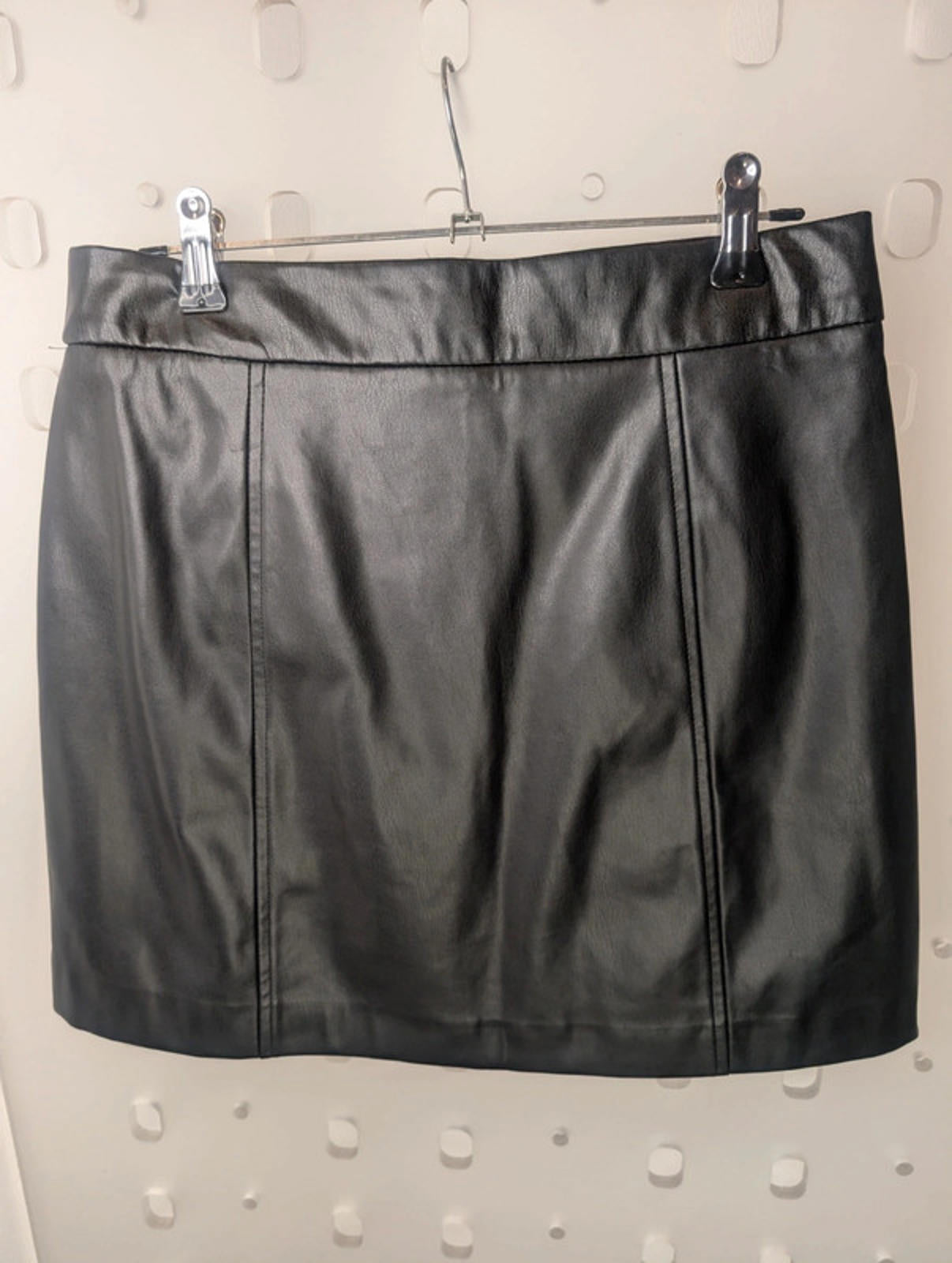 Stradivarius PU mini skirt size 8