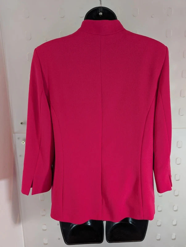 Eleganzé Fuchsia Pink Tailored Jacket UK12