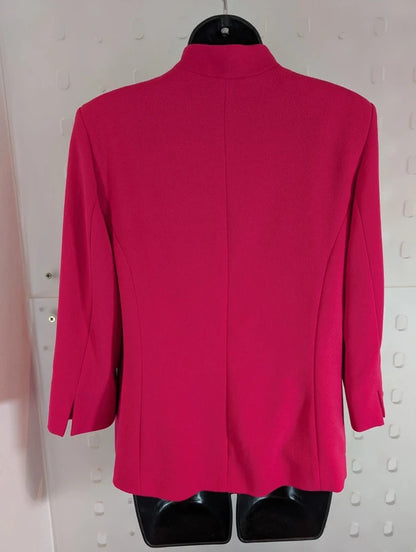 Eleganzé Fuchsia Pink Tailored Jacket UK12