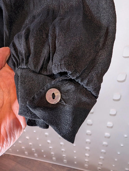 Nu Denmark Silk Blouse Size XS UK8