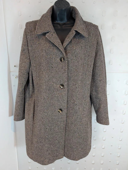 Vintage 1960s 70s Arlette Made in USA Textured Jacket