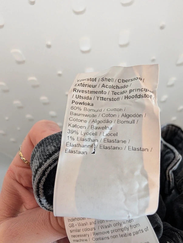 Mos Mosh Stella Spot Washed Grey Jeans Size 29
