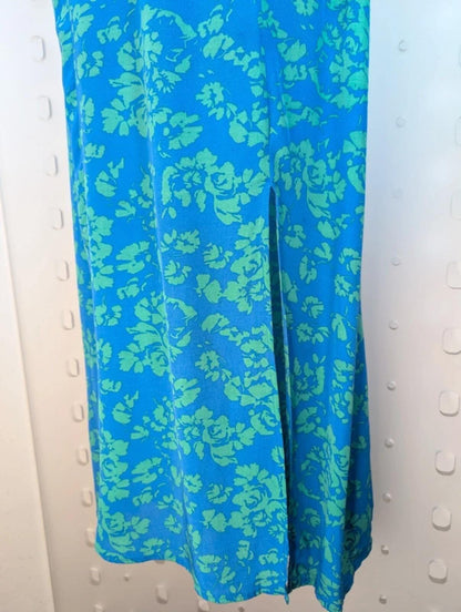 Suncoo Crista Floral Midi Dress T1 Puff Sleeve Sweetheart Neck