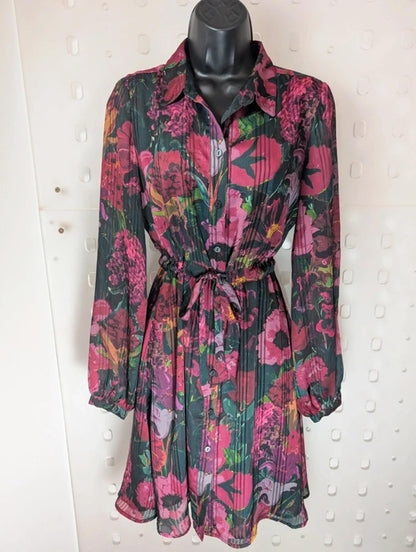 Fabienne Chapot Frida Floral Mini Dress UK 8 – Statement Print