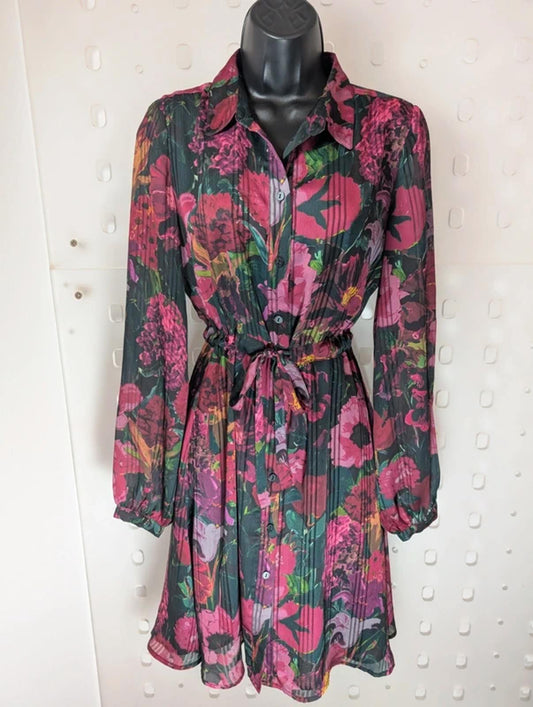 Fabienne Chapot Frida Floral Mini Dress UK 8 – Statement Print