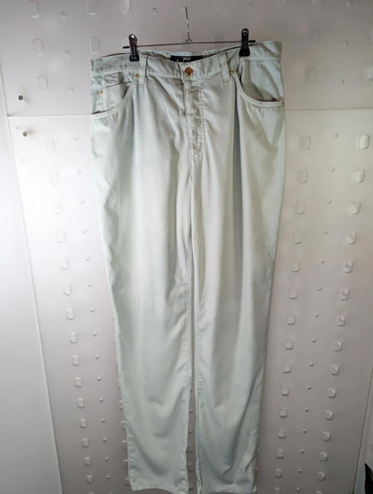 MCM mint cotton stretch jeans – size 34
