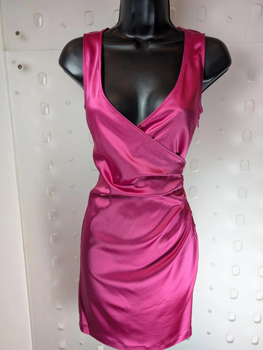 Love Moschino Fuchsia Pink Dress UK10