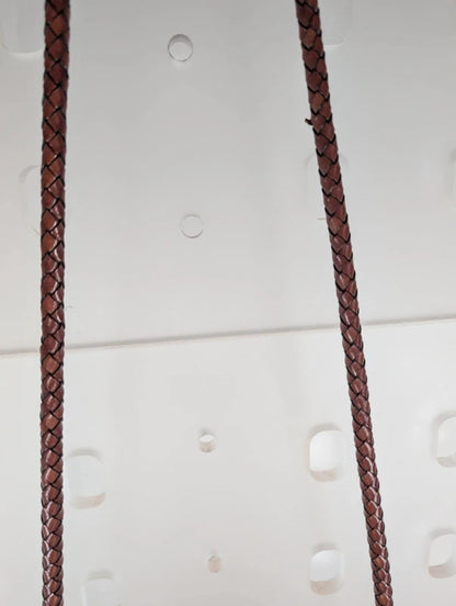 Tula Rattan Crossbody Bag Leather Trim Woven Summer Holiday Boho