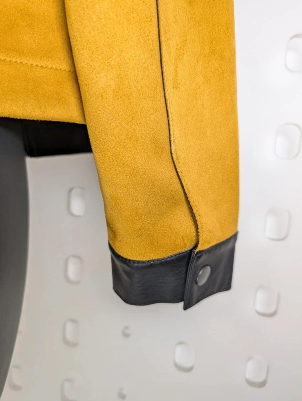 Little Miss by Captain Tortue Faux Suede Utility Jacket Petite Small