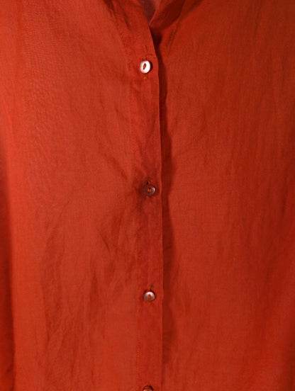 Kenzo Jungle lightweight cotton shirt with subtle logo detail – age 8