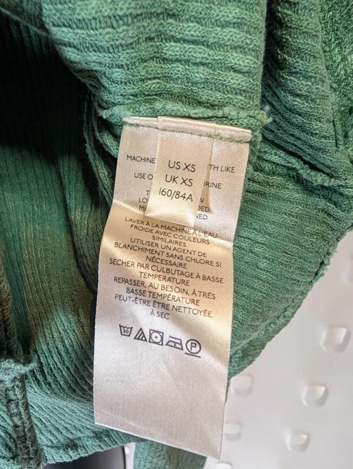 Free People Lace Up Cropped Jumper XS NWT