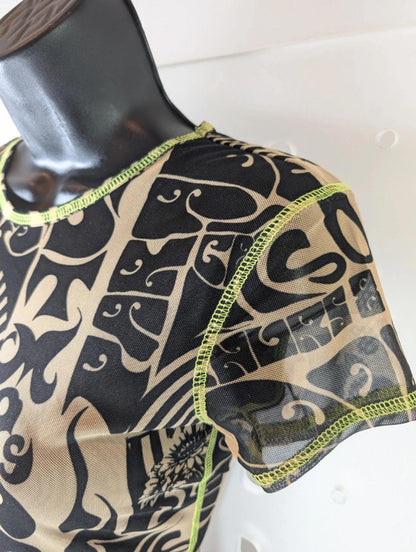 Urban Outfitters mesh bodycon mini dress | Size S