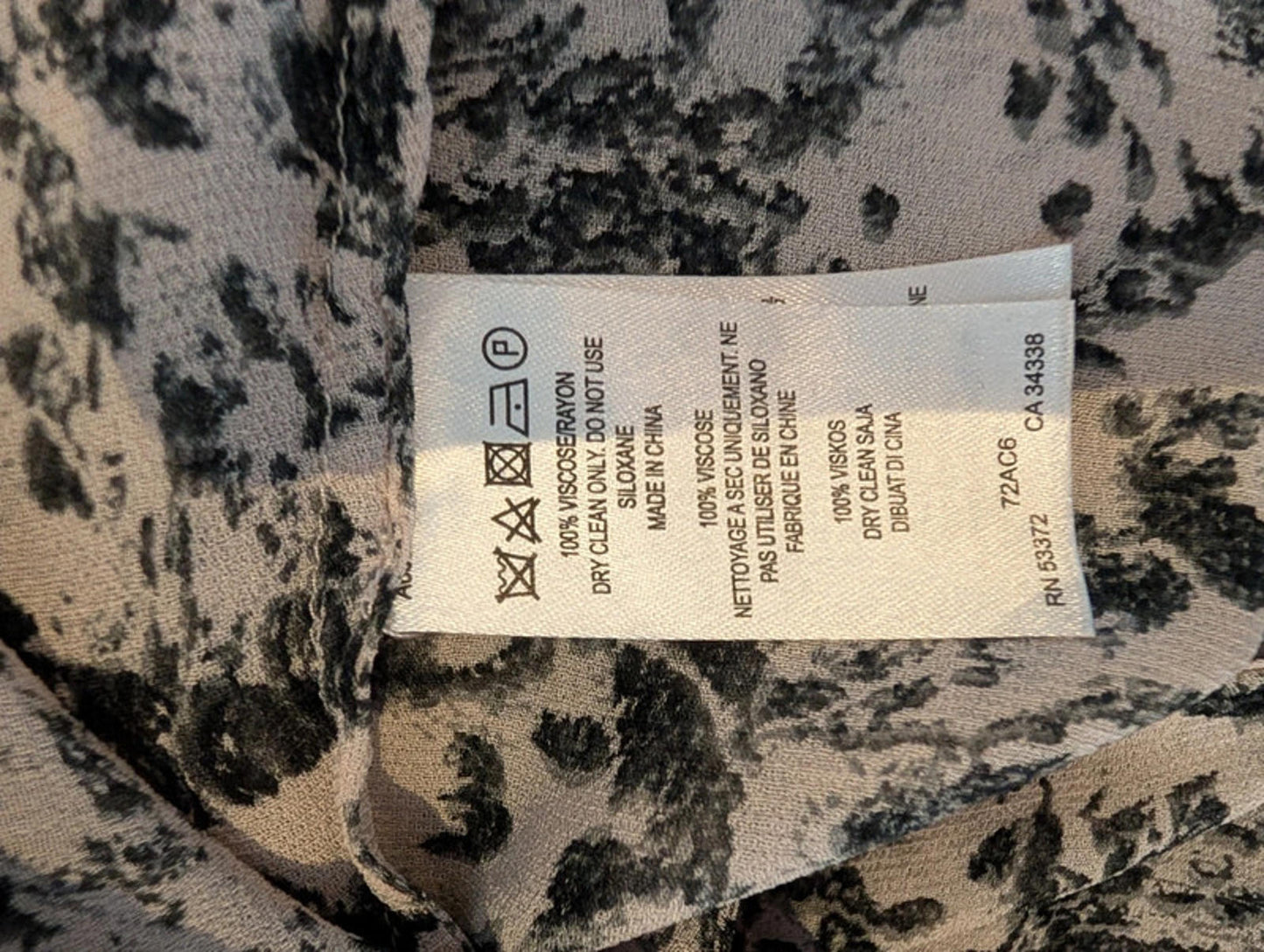 French Connection wrap-over blouse – UK 10