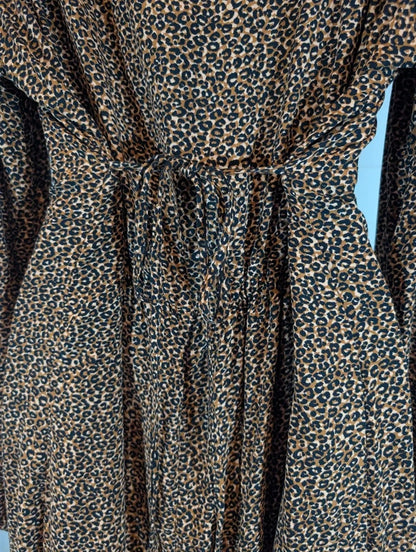 Nobody's Child Leopard Print Maxi Dress NWT UK14