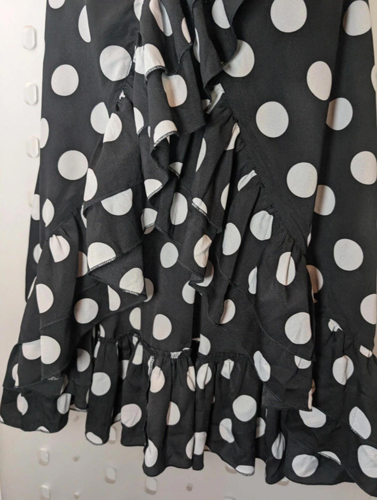 Never Fully Dressed Polka Dot High-Low Dress Size Small