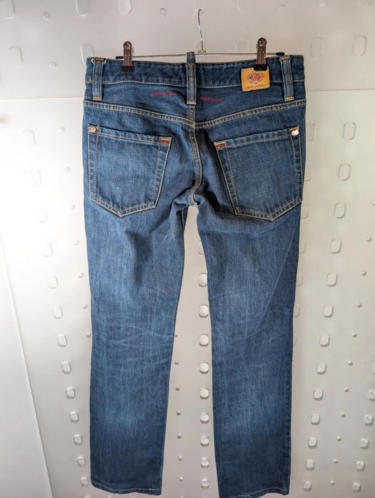 Dsquared2 Men’s Classic Indigo Jeans – 31" Waist – Vintage Denim