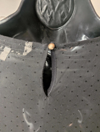 Silvian Heach sheer blouse – size M