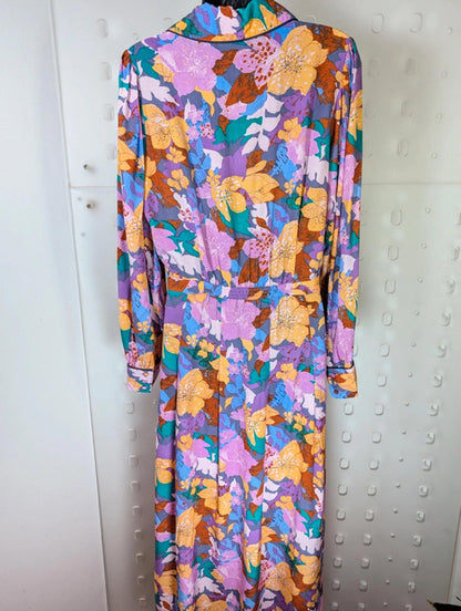 Suncoo Charly floral midi dress western style UK M T2 BNWT